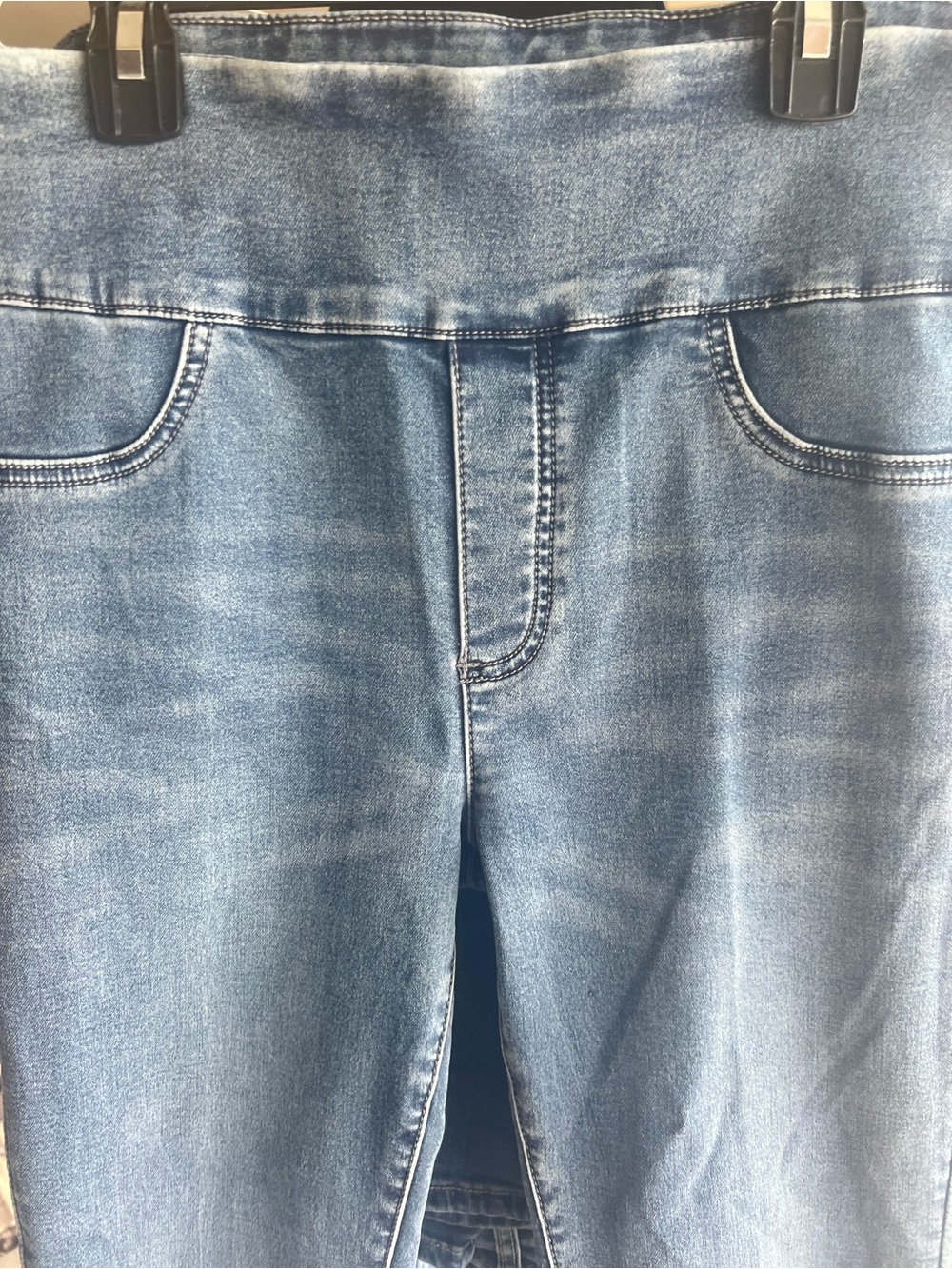 Lior denim jeggings stretch size 8 like new